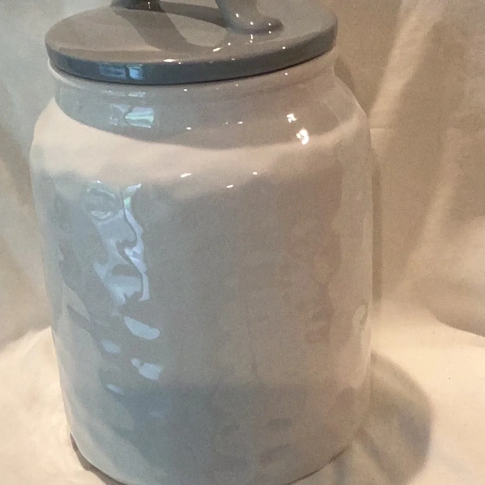 Peace and Joy Christmas Canister